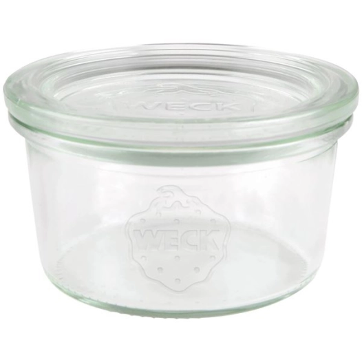 Set 6 bocaux coniques droits 165 ml - WECK