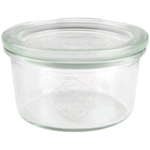 Set 6 bocaux coniques droits 165 ml - WECK