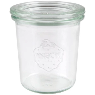 Set 6 bocaux coniques droits 140 ml - WECK