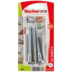 Cheville multimat ux 10x60 rs blister x4 - FISCHER