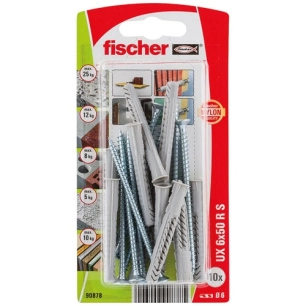 Cheville multimat ux 6x50 r s blister x10 - FISCHER