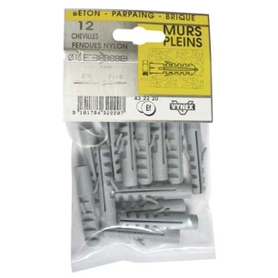 Cheville fendue nylon 5x25 sc - VYNEX