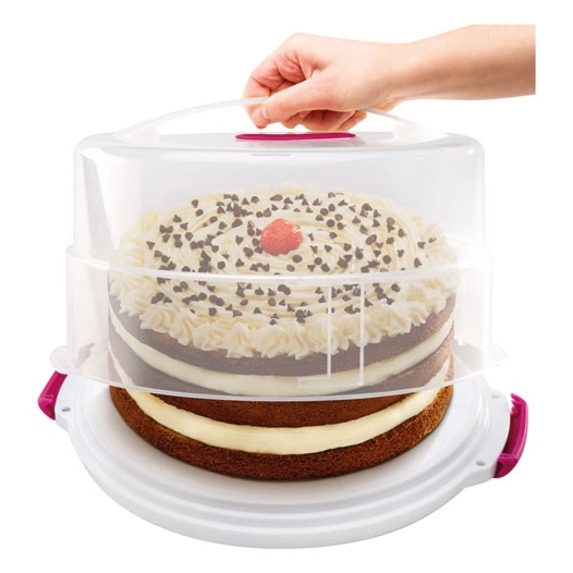Cloche à gâteaux extensible en plastique - METALTEX