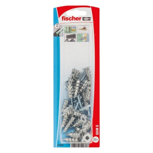Chevillle autoperceuse metal gkmsf blister de 20 - FISCHER