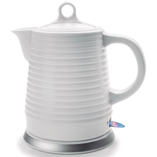 Bouilloire 1.3 L céramique blanche - 69276 - LACOR