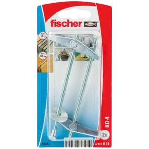 Cheville a ressort kd 4 blister /2 - FISCHER