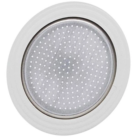 Filtre inox + 1 joint silicone pour cafetières italiennes inox 6 tasses - BIALETTI