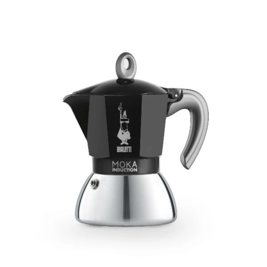 Cafetière italienne 4 tasses - Moka Induction Noire - BIALETTI