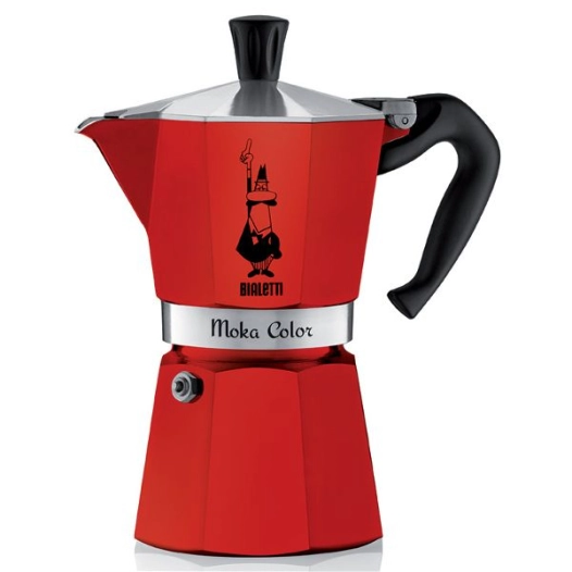 Cafetière italienne 6 tasses Rouge - Moka Express Color - BIALETTI