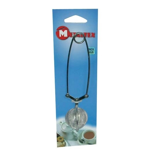 Cuillère à thé tamis inox 15cm 253810 - METALTEX