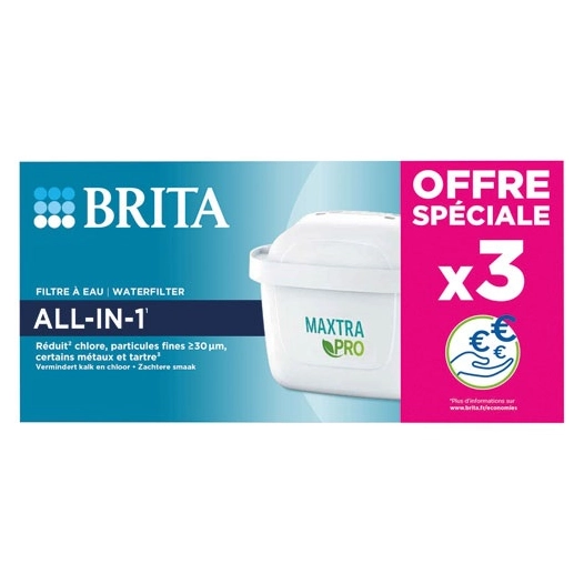 Pack 3 cartouches - Maxtra Pro All-in-1 - BRITA