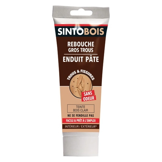 Sintobois rebouche bois 330g bois clair - SINTO