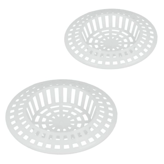 Lot de 2 grilles filtre évier - METALTEX
