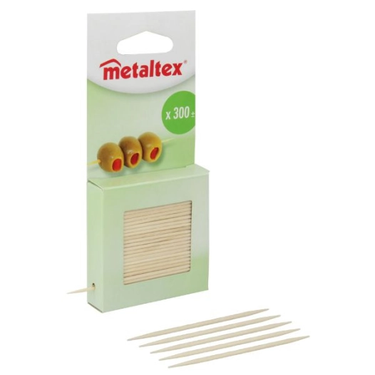 Boîte distributrice 300 cure-dents - METALTEX