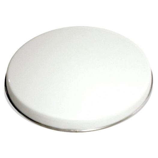 Cache-plaque 20 cm émail Blanc - BAUMALU