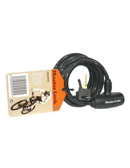 Antivol Câble Master Lock Sécurité fiable et polyvalente pour vos biens. - MASTER LOCK