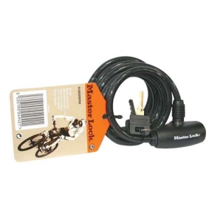 Antivol câble 1.80m noir - MASTER LOCK