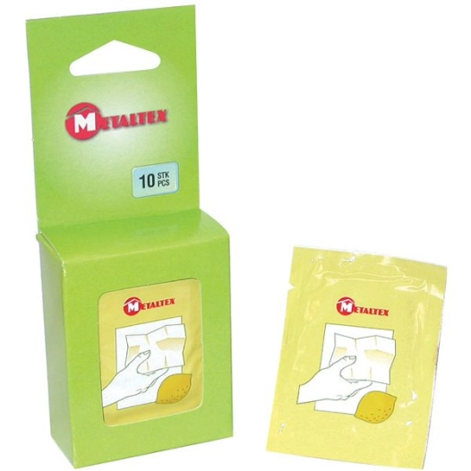 Lot de 10 sachets rince doigts - METALTEX