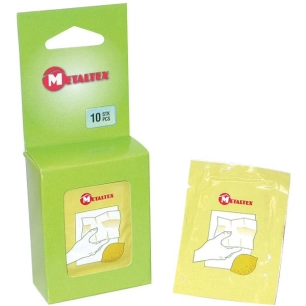 Lot de 10 sachets rince doigts - METALTEX