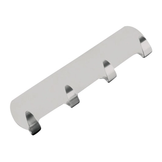 Barrette adh. 4 crochets inox 19cm - METALTEX