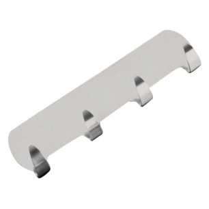 Barrette adh. 4 crochets inox 19cm - METALTEX