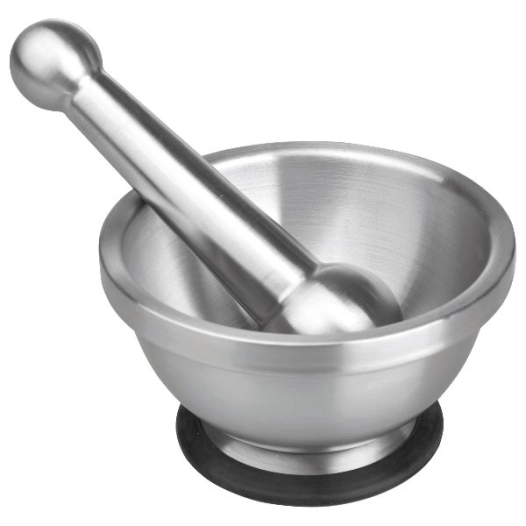 Mortier avec pilon inox - IBILI