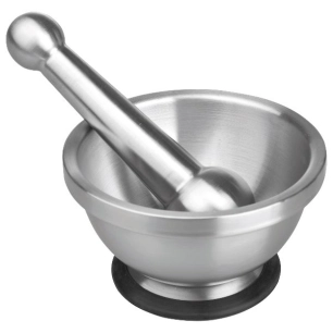 Mortier avec pilon inox - IBILI