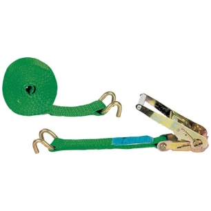 Sangle crochet vert tendeur cliquet 50mm 9m 2000kg uc1 - CHAPUIS
