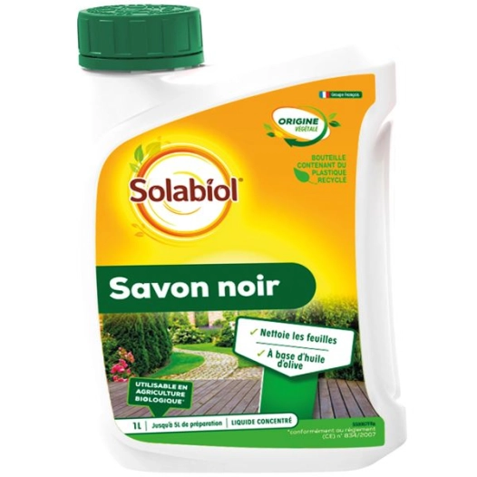 Savon noir concentré 1l sol - SOLABIOL