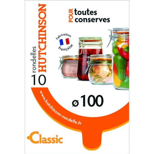 Sachet de 10 rondelles Universelles - Classiques - Diamètre 100 mm - LE JOINT FRANÇAIS