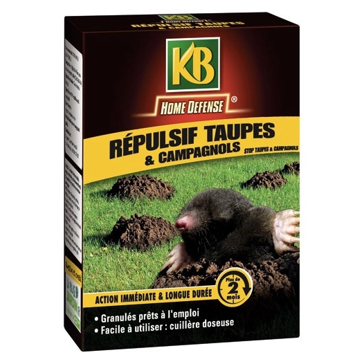 Anti taupes/campagnols granulés PAE 150g /nc - KB HOME DEFENSE