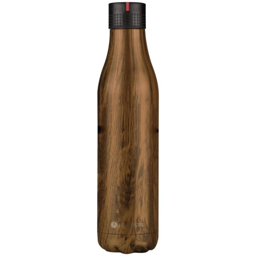 Bouteille isotherme 750 ml Wood - Bottle'Up Expression - LES ARTISTES
