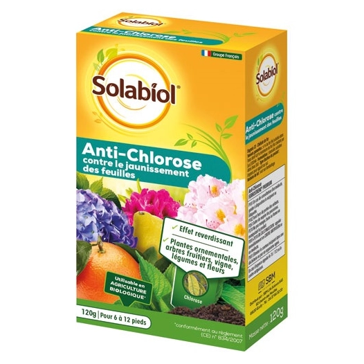 Anti chlorose Ferrostrène 120g /nc - SOLABIOL