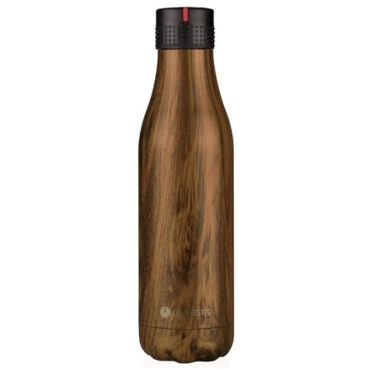 Bouteille isotherme 500 ml Wood - Bottle'Up Expression - LES ARTISTES