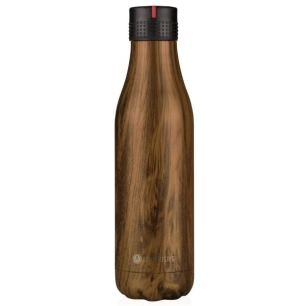 Bouteille isotherme 500 ml Wood - Bottle'Up Expression - LES ARTISTES