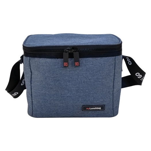 Sac isotherme Lunch Bag 4 L Bleu Chiné - On The Go - IRIS