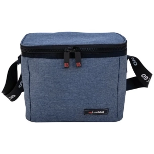 Sac isotherme Lunch Bag 4 L Bleu Chiné - On The Go - IRIS