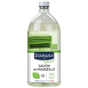 Savon de marseille 1l Ecocert Soluvert - STARWAX SOLUVERT