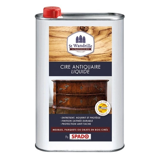 St wandrille cire antiquaire liquide 1l - ST WANDRILLE
