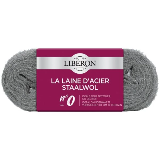 Laine acier n° 0 3x30g liberon - LIBERON