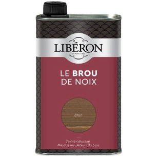 Brou de noix Liberon 500ml brun foncé - LIBERON