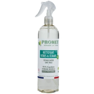 Nettoyant vitres écrans Ecocert 500ml - PRONET NATURE