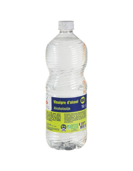 Vinaigre alcool bio 8° 1l - LA DROGUERIE ECOLOGI