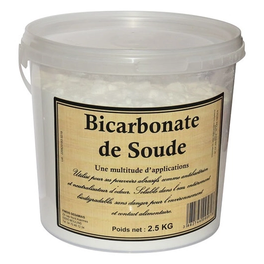 Bicarbonate de soude boîte 2.5kg - DOUSSELIN