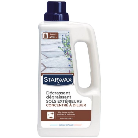Nettoyant décrassant sols extérieurs 1L Starwax - STARWAX