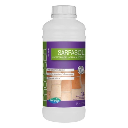Traitement protecteur matériaux poreux 1L Sarpasol - FINDIS EBJ