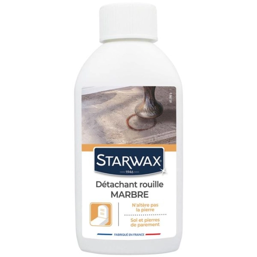 Détachant rouille pour marbre 250ml Starwax - STARWAX