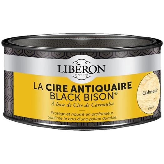 Cire Black bison 500cc chêne clair - LIBERON
