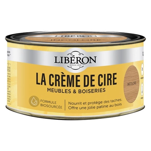 Crème de cire pâte incolore 0.5 l - LIBERON