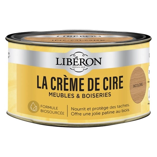 Crème de cire pâte incolore 0.25 l - LIBERON
